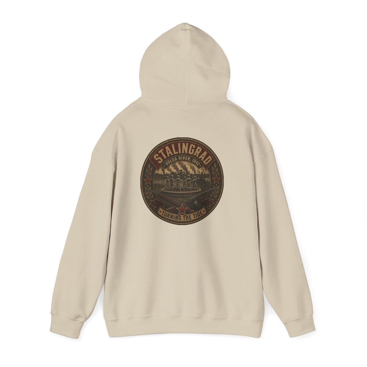 Stalingrad vintage badge crocodile fountain