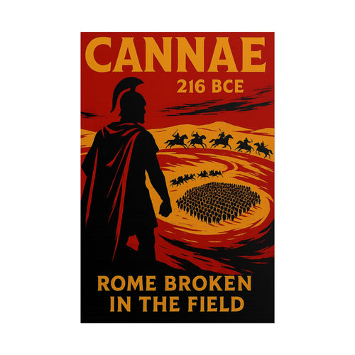 Battle of Cannae 216 BCE — Hannibal Triumphant Fine Art Poster