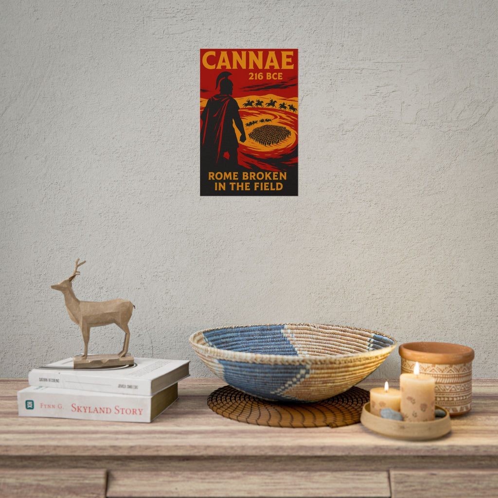 Battle of Cannae 216 BCE — Hannibal Triumphant Fine Art Poster