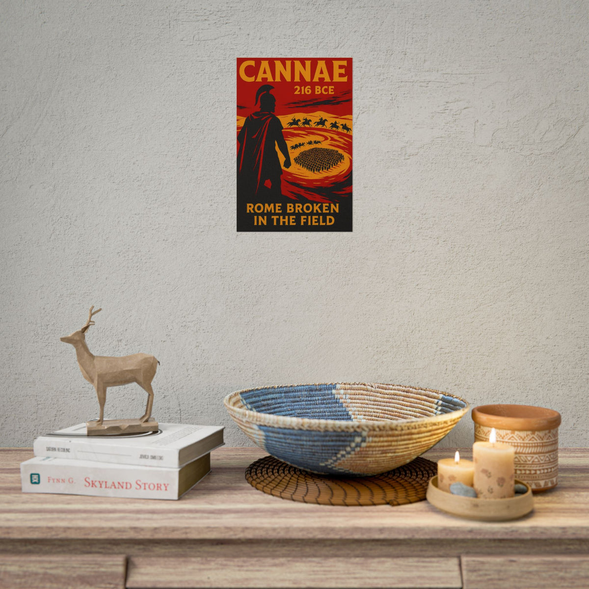 Battle of Cannae 216 BCE — Hannibal Triumphant Fine Art Poster