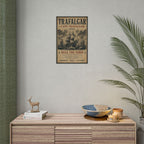 Battle of Trafalgar 1805 — British Victory Broadside Fine Art Poster