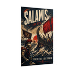 Battle of Salamis 480 BCE — Where the Tide Turned Fine Art Poster