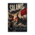 Battle of Salamis 480 BCE — Where the Tide Turned Fine Art Poster
