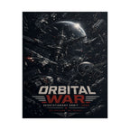 Orbital War 2063 — No Ground, No Mercy Fine Art Poster