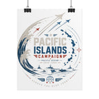 Pacific Islands Campaign 2055–2058 — Fine Art Poster