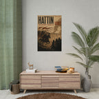Battle of Hattin 1187 — The Desert Closed In Fine Art Poster