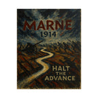 First Battle of the Marne 1914 — Halt the Advance Fine Art Poster