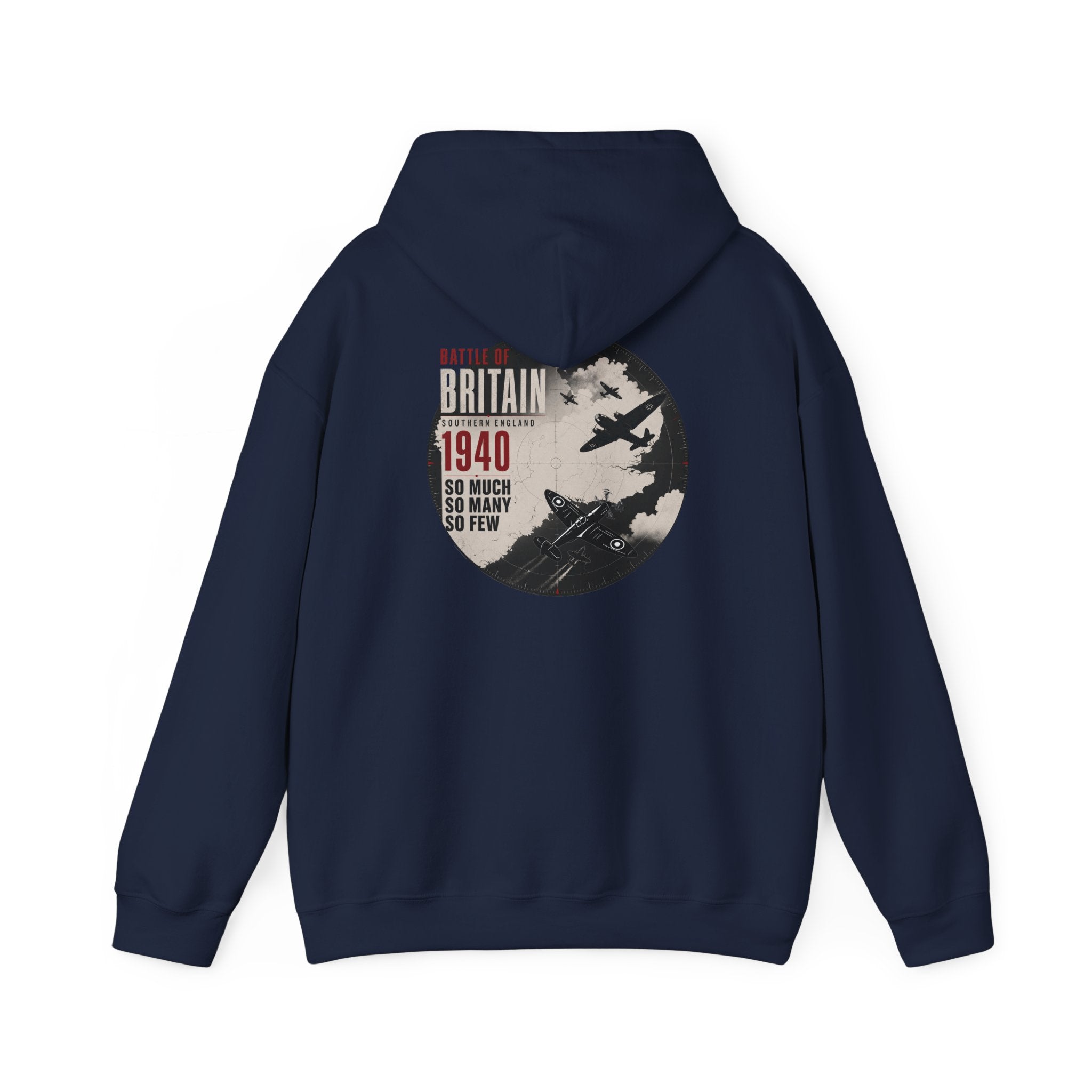 Battle of Britain 1940 Hoodie – Retro Battle of Britain Graphic Sweatshirt