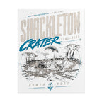 Lunar War 2101–2103 — Shackleton Crater Fine Art Poster
