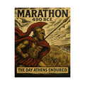 Battle of Marathon 490 BCE — The Day Athens Endured Fine Art Poster