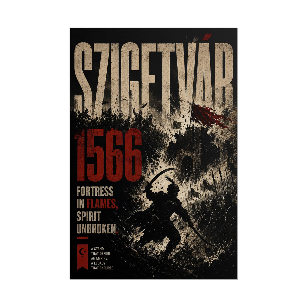 Siege of Szigetvár 1566 — Spirit Unbroken Fine Art Poster