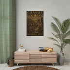 Battle of Cannae 216 BCE — No Road Out Woodcut Fine Art Poster