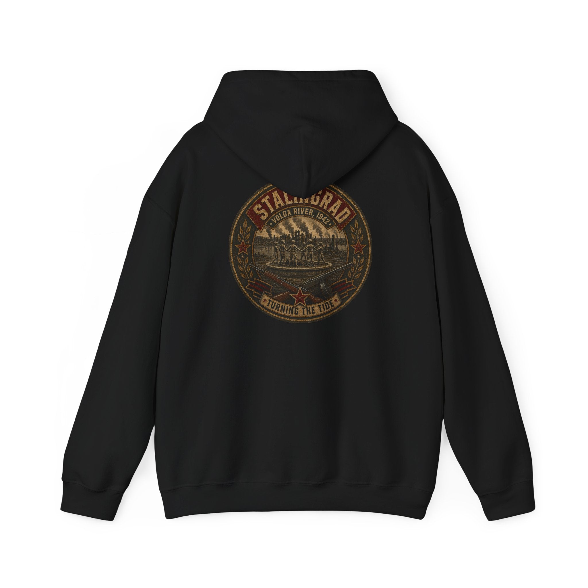 Stalingrad vintage badge crocodile fountain