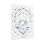 Orbital War 2063 — Cislunar Front Fine Art Poster