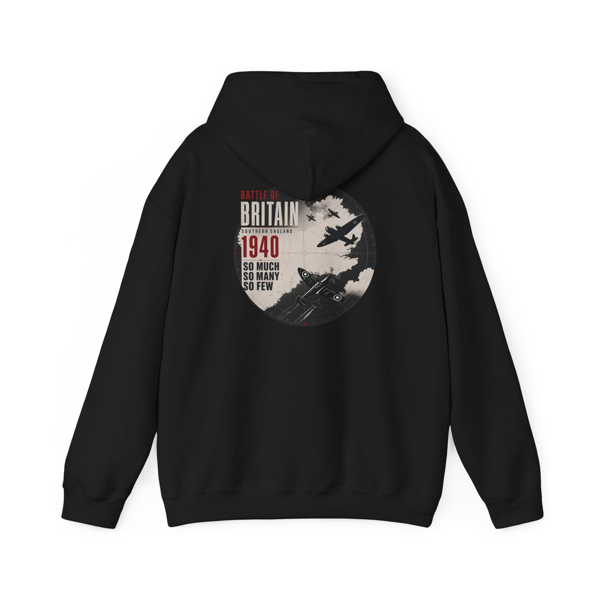 Battle of Britain 1940 Hoodie – Retro Battle of Britain Graphic Sweatshirt