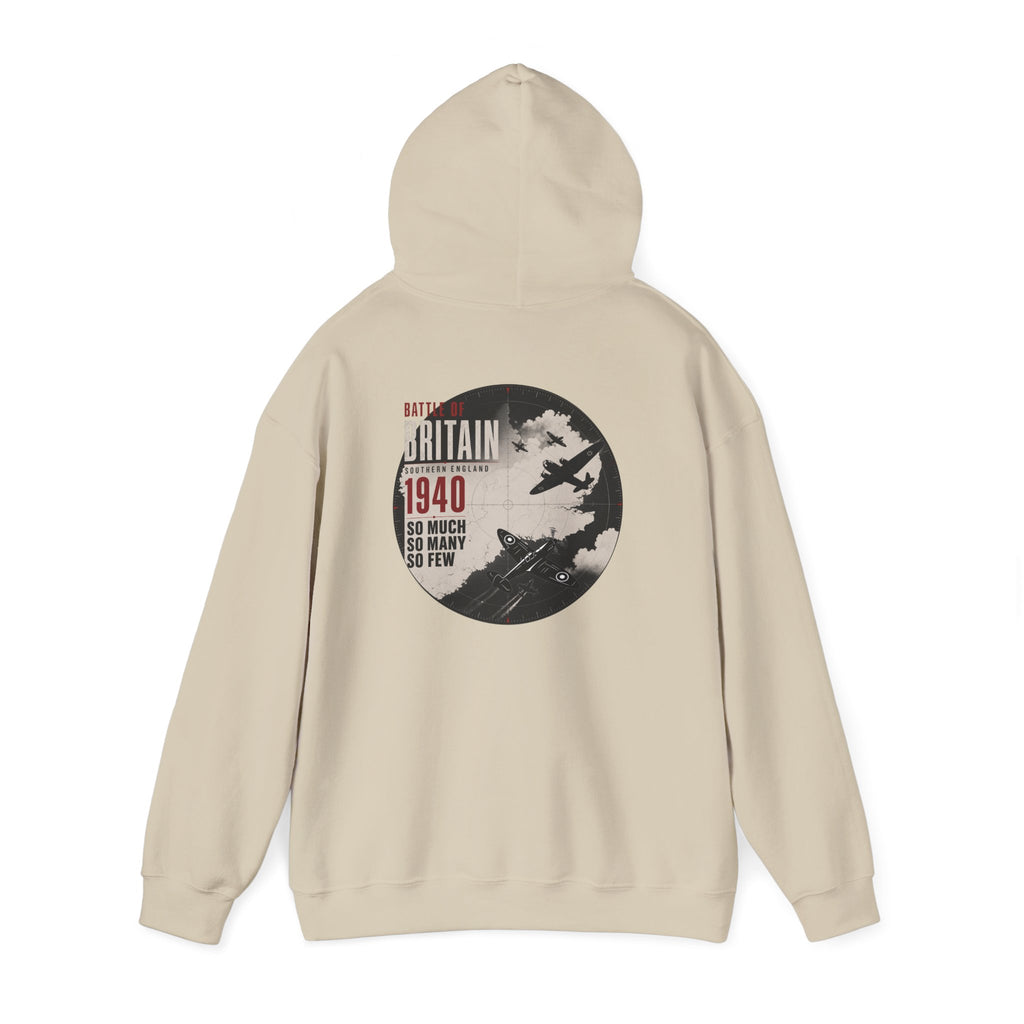 Battle of Britain 1940 Hoodie – Retro Battle of Britain Graphic Sweatshirt