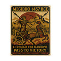 Battle of Megiddo 1457 BCE — Through the Narrow Pass Fine Art Poster