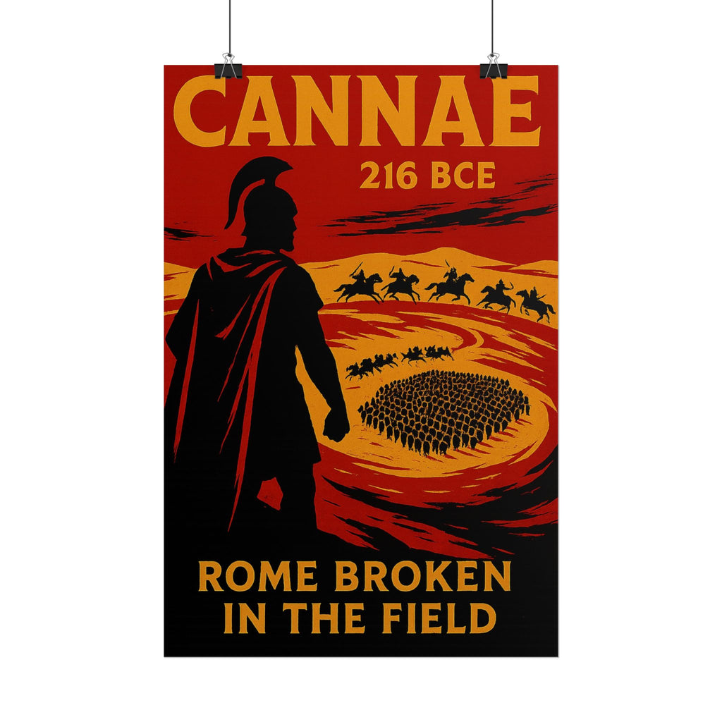 Battle of Cannae 216 BCE — Hannibal Triumphant Fine Art Poster