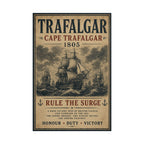 Battle of Trafalgar 1805 — British Victory Broadside Fine Art Poster