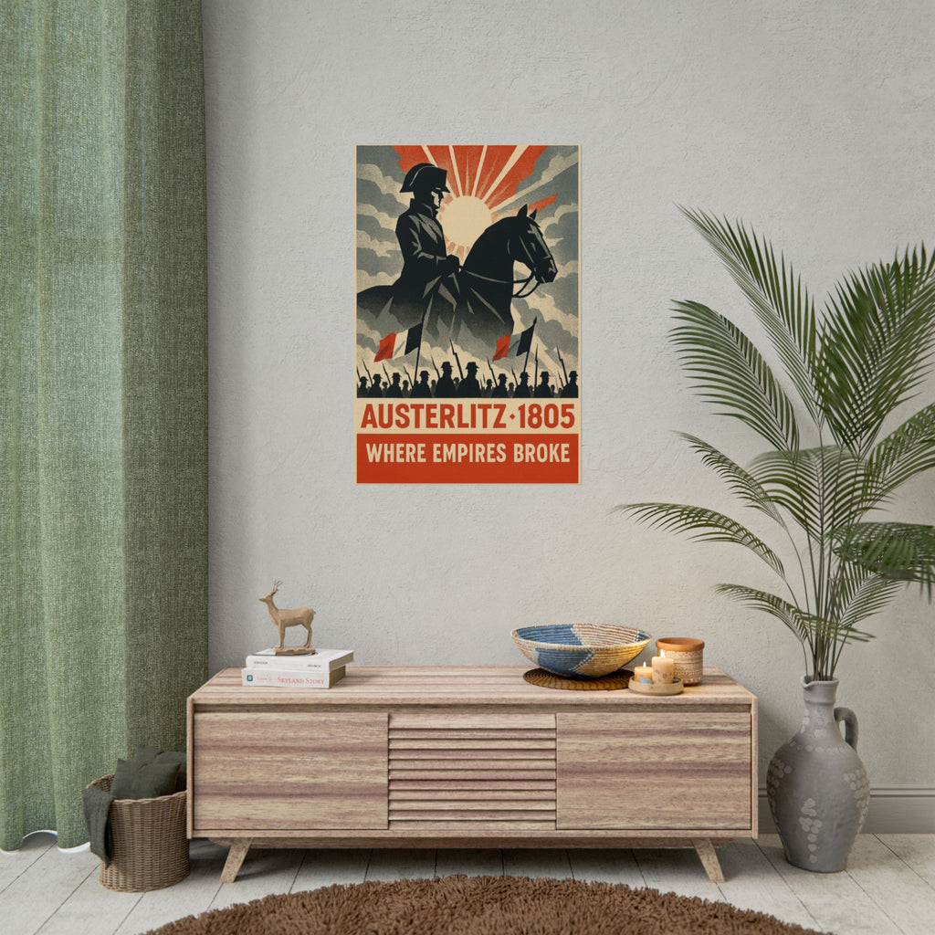 Battle of Austerlitz 1805 — Where Empires Broke Fine Art Poster