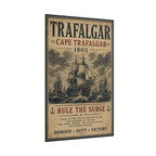 Battle of Trafalgar 1805 — British Victory Broadside Fine Art Poster
