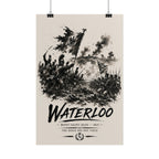 Battle of Waterloo 1815 — The Ridge Did Not Yield Fine Art Poster