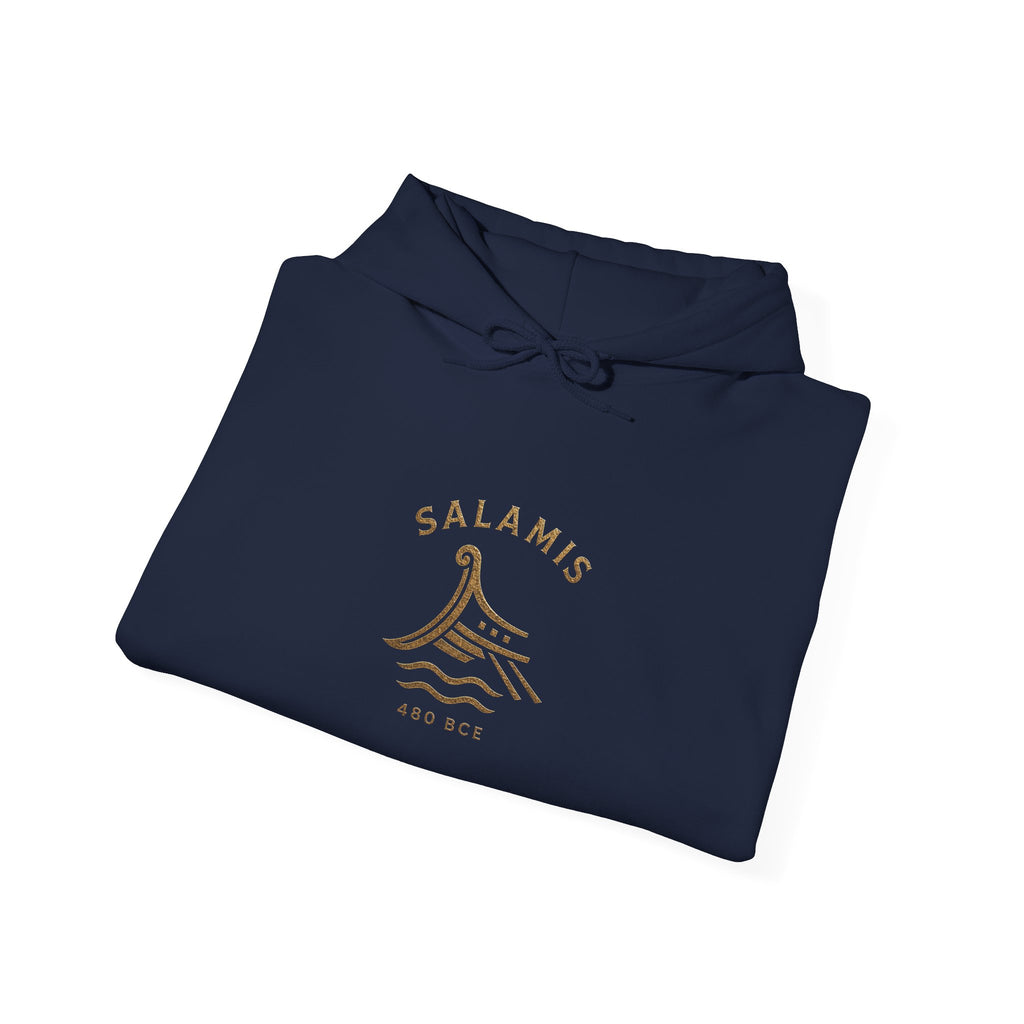 Battle of Salamis bronze medalion