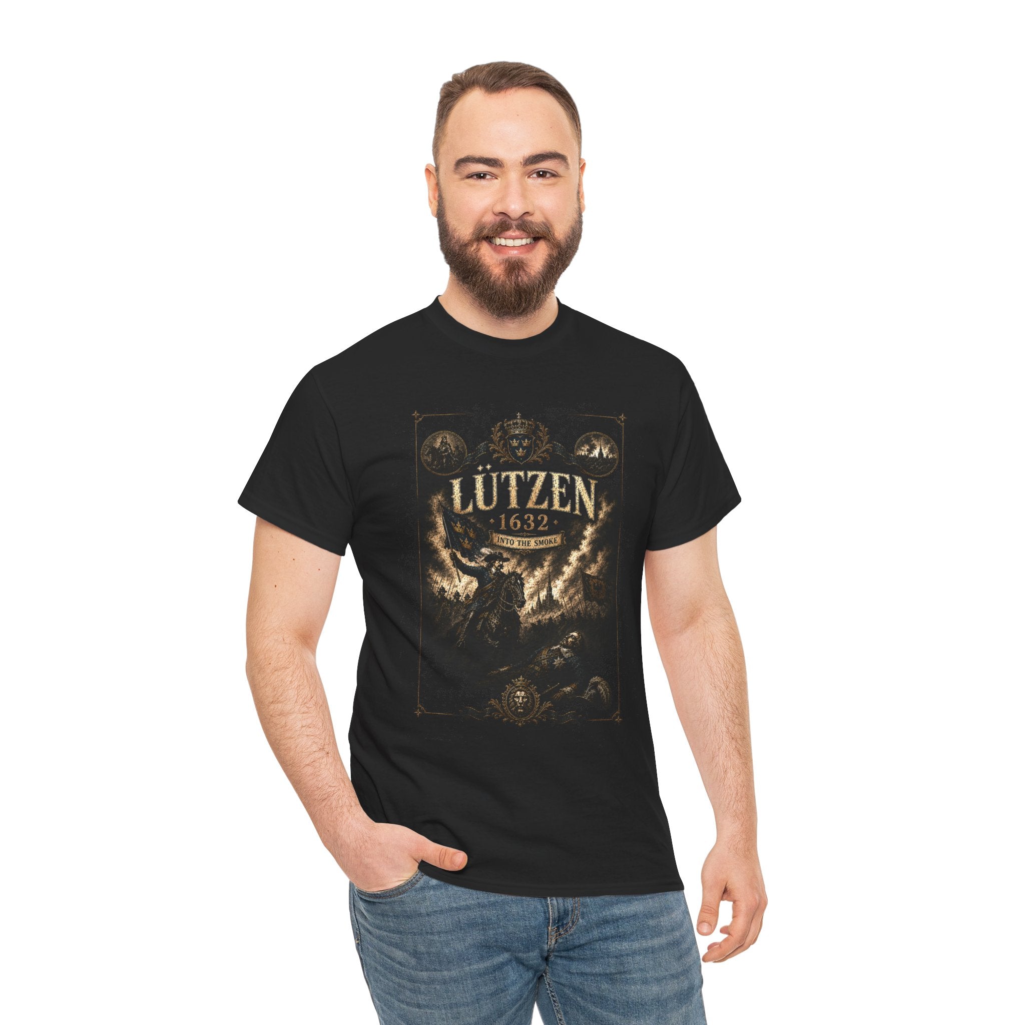 Lützen 1632 Historical Battle Tee – Vintage Military Graphic Shirt