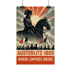Battle of Austerlitz 1805 — Where Empires Broke Fine Art Poster