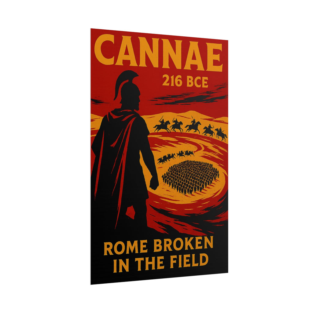 Battle of Cannae 216 BCE — Hannibal Triumphant Fine Art Poster