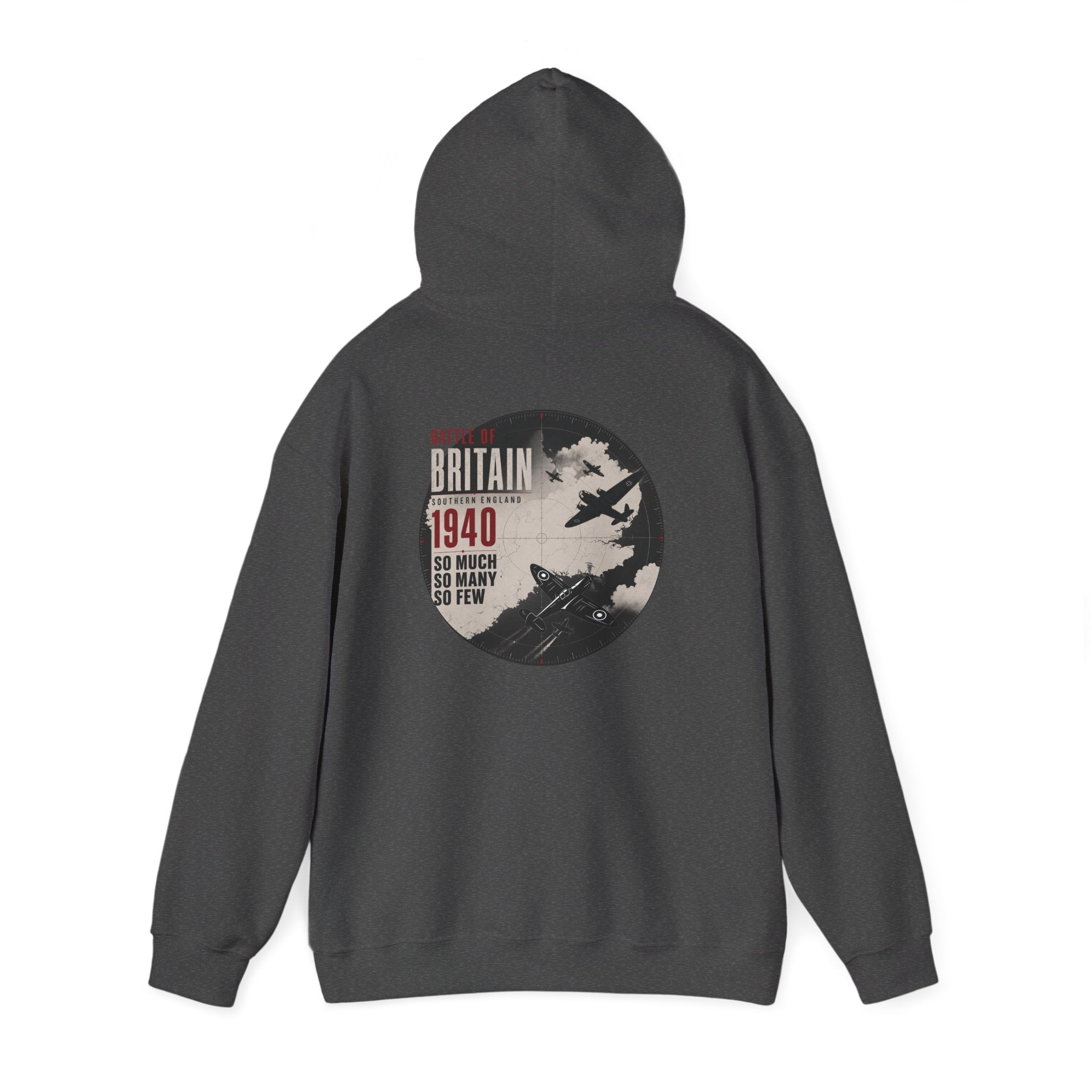 Battle of Britain 1940 Hoodie – Retro Battle of Britain Graphic Sweatshirt