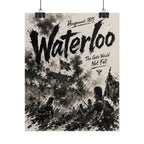 Battle of Waterloo 1815 — The Gate Would Not Fall Fine Art Poster