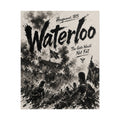 Battle of Waterloo 1815 — The Gate Would Not Fall Fine Art Poster