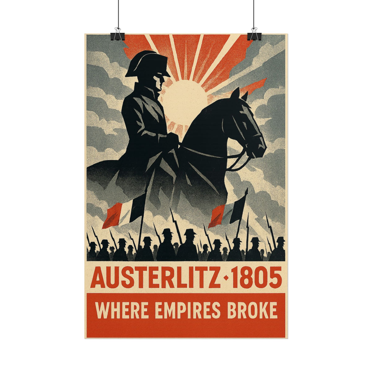 Battle of Austerlitz 1805 — Where Empires Broke Fine Art Poster