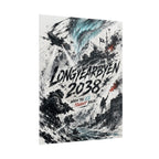 Longyearbyen 2038 — Arctic Resource War Fine Art Poster