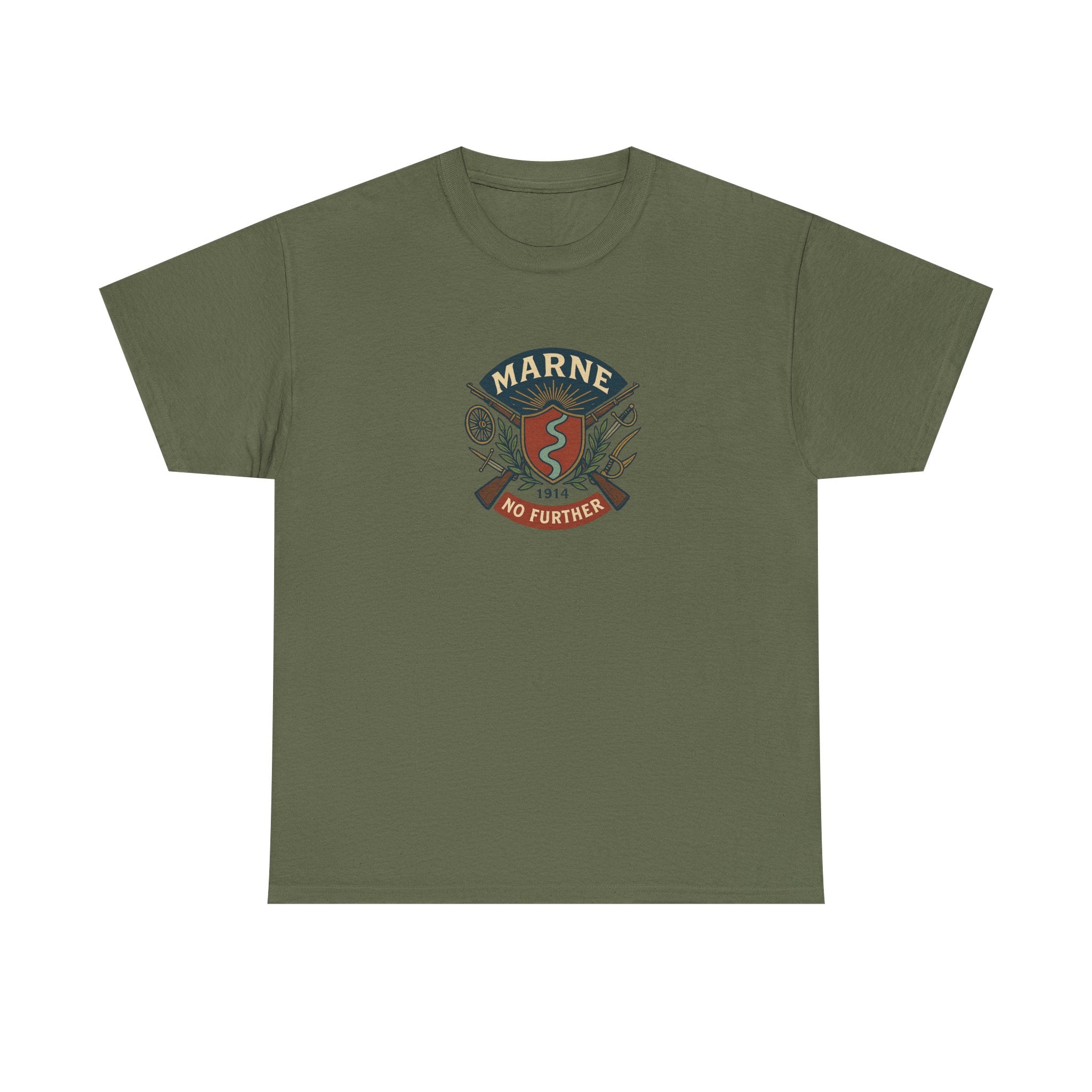 Marne 1914 No Further Military Emblem