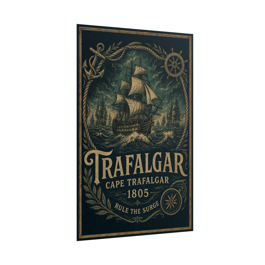 Battle of Trafalgar 1805 — Rule the Surge Fine Art Poster