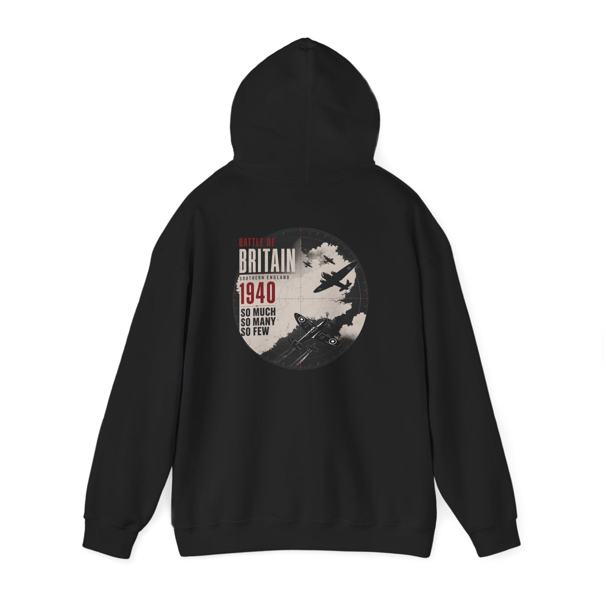 Battle of Britain 1940 Hoodie – Retro Battle of Britain Graphic Sweatshirt