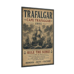 Battle of Trafalgar 1805 — British Victory Broadside Fine Art Poster