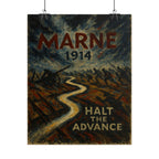 First Battle of the Marne 1914 — Halt the Advance Fine Art Poster
