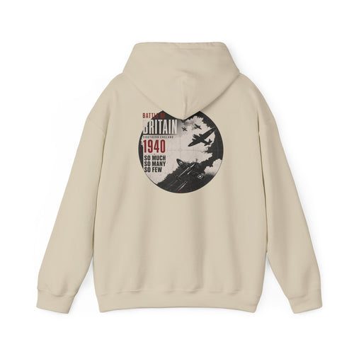 Battle of Britain 1940 Hoodie – Retro Battle of Britain Graphic Sweatshirt