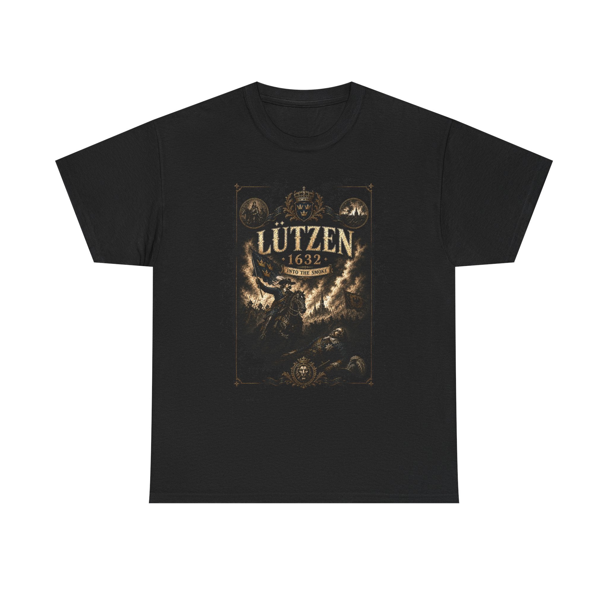 Lützen 1632 Historical Battle Tee – Vintage Military Graphic Shirt