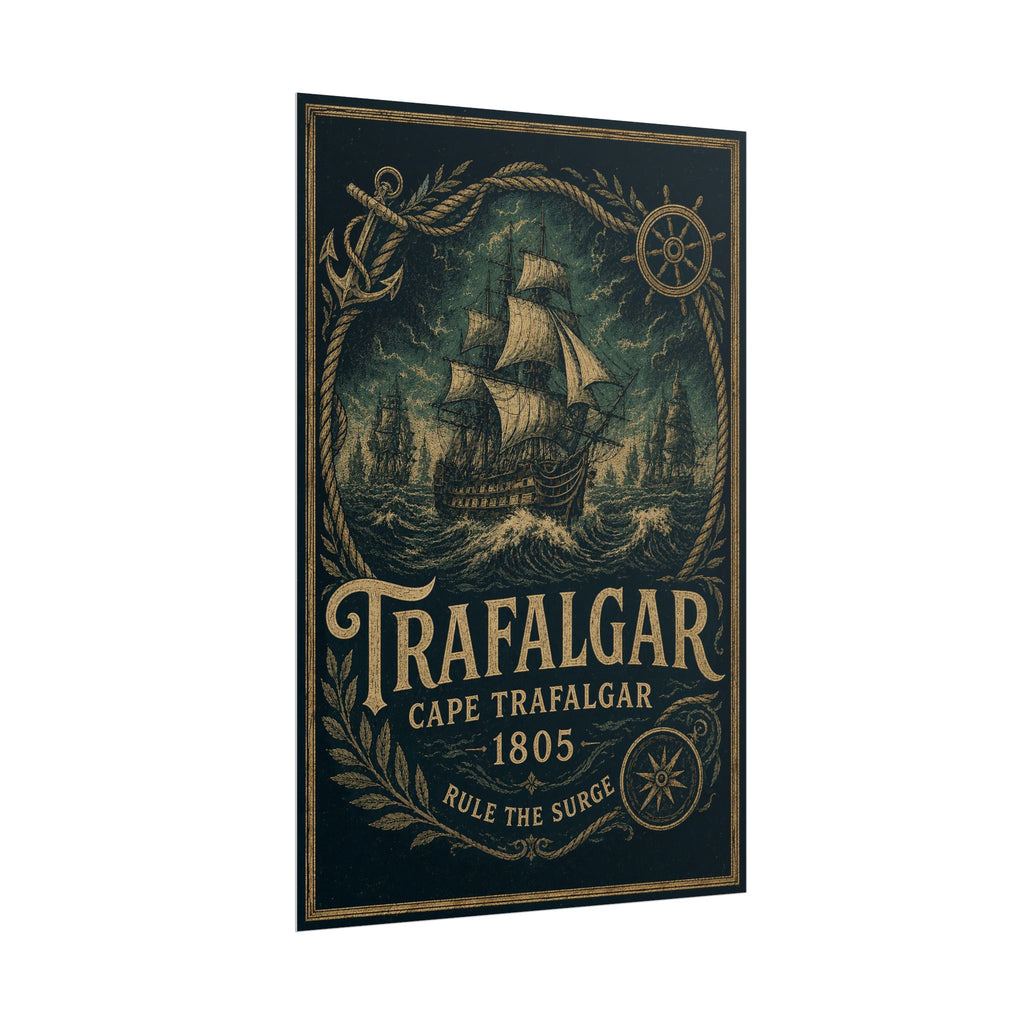 Battle of Trafalgar 1805 — Rule the Surge Fine Art Poster