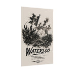 Battle of Waterloo 1815 — The Ridge Did Not Yield Fine Art Poster