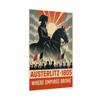 Battle of Austerlitz 1805 — Where Empires Broke Fine Art Poster