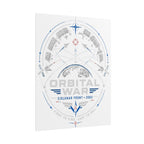 Orbital War 2063 — Cislunar Front Fine Art Poster