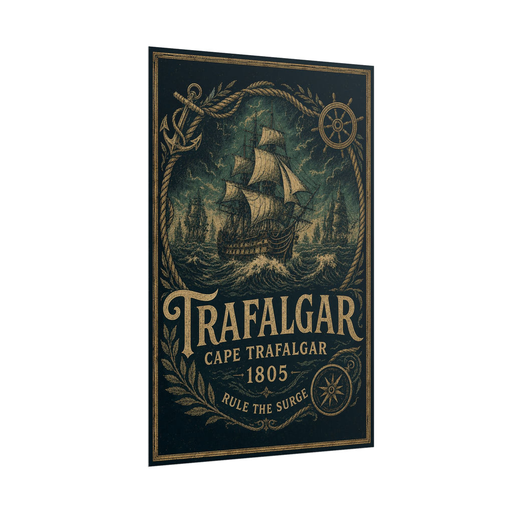 Battle of Trafalgar 1805 — Rule the Surge Fine Art Poster