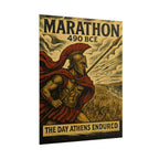 Battle of Marathon 490 BCE — The Day Athens Endured Fine Art Poster