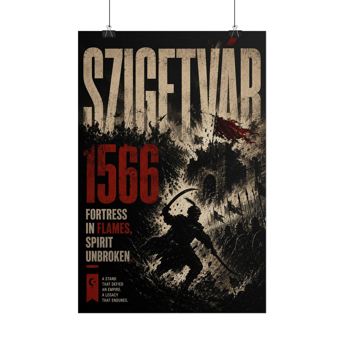 Siege of Szigetvár 1566 — Spirit Unbroken Fine Art Poster