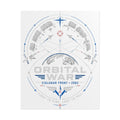 Orbital War 2063 — Cislunar Front Fine Art Poster